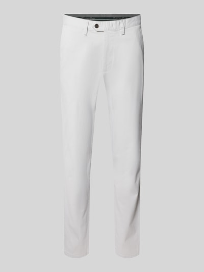 Christian Berg Men Regular fit chino met achterzakken Lichtgrijs - 2