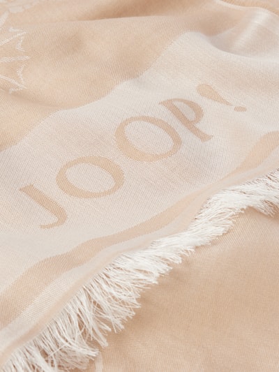 JOOP! Schal mit Allover-Muster Beige 2