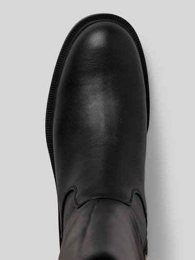 Guess Overkneelaarzen in leerlook, model 'Fyza' Zwart - 3