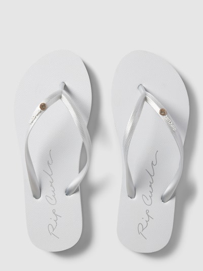 Rip Curl Teenslippers met labeldetail Zilver - 3