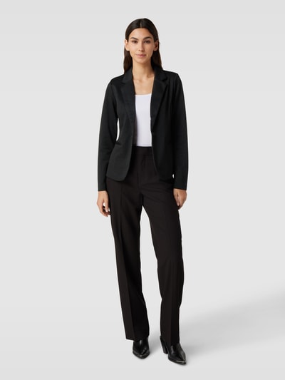 ICHI Blazer met paspelzakken, model 'KATE' Zwart - 1