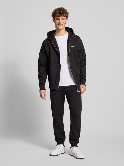 Pegador Sweatbroek met elastische band Zwart - 1