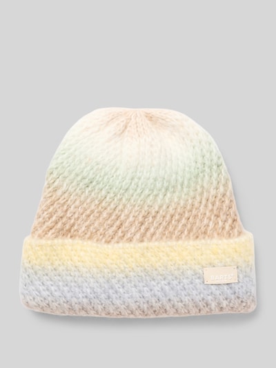 Barts Czapka z dzianiny z detalem z logo model ‘Fanatail’ Szarobrązowy 1