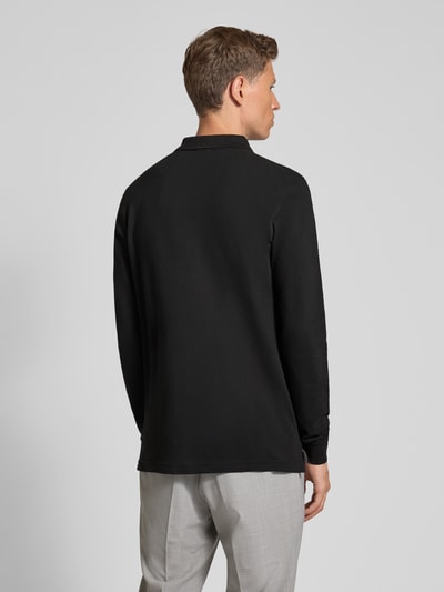 MCNEAL Regular Fit Poloshirt mit Label-Stitching Black 5