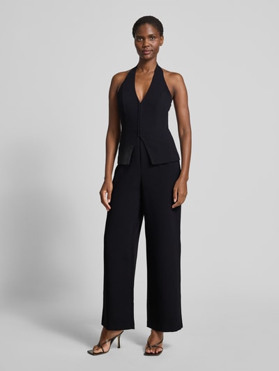 Forever New Jumpsuit met viscose, model 'Riva' Zwart - 4