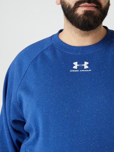 Under Armour Loose fit sweatshirt met ritszakken Koningsblauw - 3