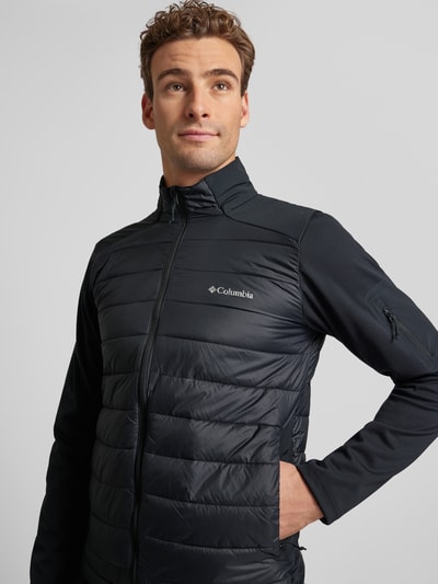 COLUMBIA Softshell-Jacke mit Label-Print Black 3