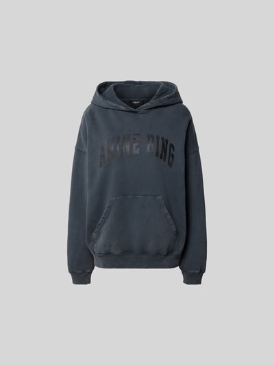 Anine Bing Oversized Sweatshirt mit Logo-Print Anthrazit 2