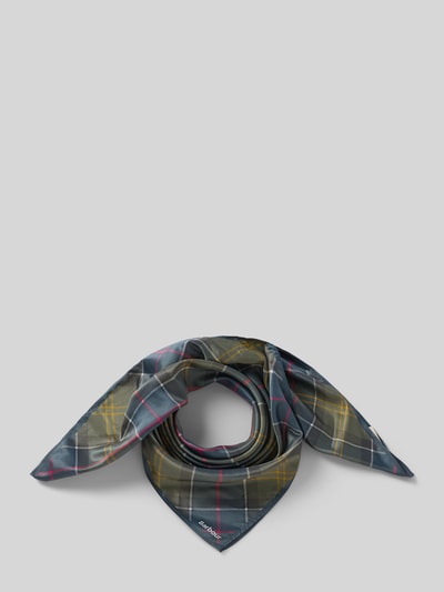 Barbour Tuch mit Logo-Print Modell 'KINSALE' Oliv 1