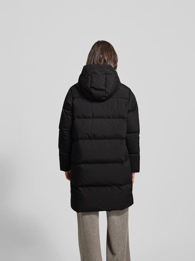Holzweiler Steppmantel in Überlänge Black 5