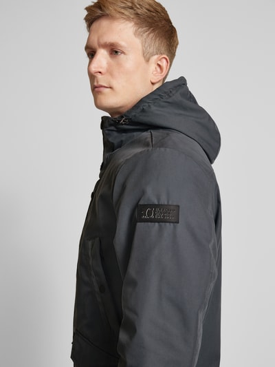 s.Oliver RED LABEL Regular fit parka met capuchon Zwart - 3