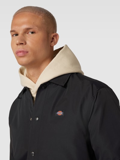 Dickies Jacke mit Label-Patch Modell 'OAKPORT' Black 3