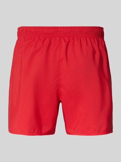 Produktfoto, spodenki kąpielowe Badeshorts mit Logo-Stitching od Lacoste, efekt: jednolity kolor, szybkoschnący, tunel, elastyczny ściągacz, wpuszczane kieszenie