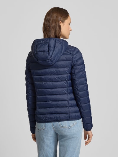 Review Kurtka pikowana z kapturem Granatowy 5