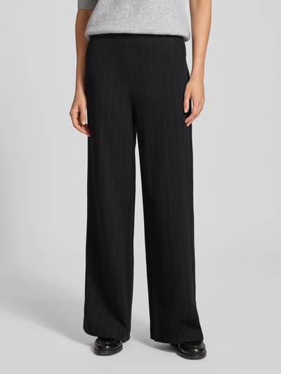 Christian Berg Woman Wide leg stoffen broek met steekzakken Zwart - 4