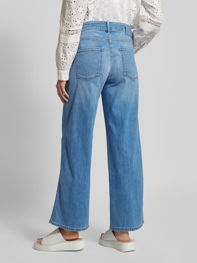Cambio Jeansy z szeroką, skróconą nogawką model ‘AIMEE’ Niebieski 5