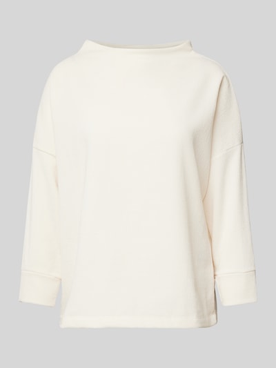 Street One Sweatshirt mit Viskose-Anteil und 3/4-Arm Offwhite 2