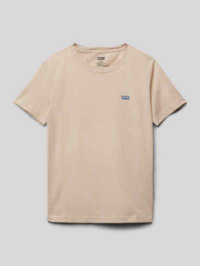 Levi’s® Kids T-Shirt mit Logo-Detail Camel 1