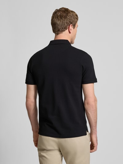 JACK & JONES Slim Fit Poloshirt mit Viskose-Anteil Modell 'Paulos' Black 5
