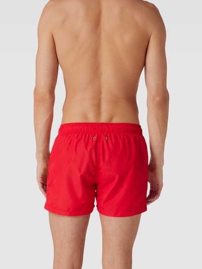 Gant Badehose mit Logo-Print Rot 4