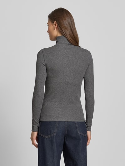 Polo Ralph Lauren Shirt met lange mouwen van lyocellmix in gebreide look Middengrijs - 5