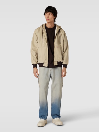 Dickies Jack met capuchon en labelpatch Beige - 1