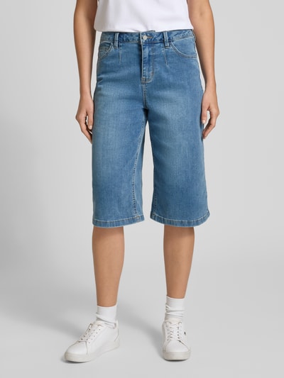 Buena Vista Bermudas mit Eingrifftaschen Jeansblau 4
