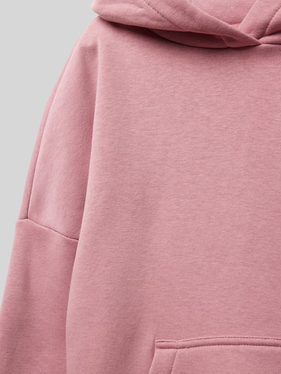 CARS JEANS Hoodie mit Label-Detail Modell 'ORLA' Pink 2