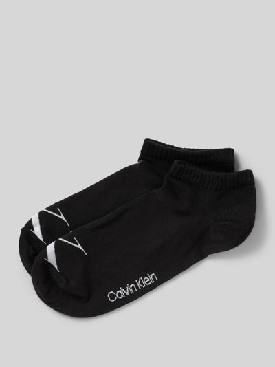 Calvin Klein Jeans Socken mit Label-Schriftzug im 2er-Pack Black 1