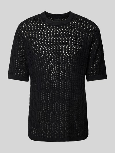 Only & Sons Regular Fit  T-Shirt mit Rundhalsausschnitt Modell 'CHARLES' Black 2