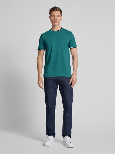 Christian Berg Men T-shirt met ronde hals Metallic groen - 1