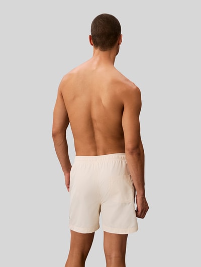 Calvin Klein Underwear Regular Fit Badeshorts mit Logo-Tape Offwhite 5