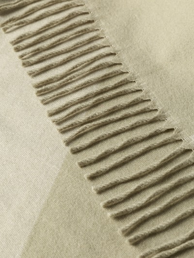 OPUS Schal mit Fransen Modell 'Atopa' Schilf 2