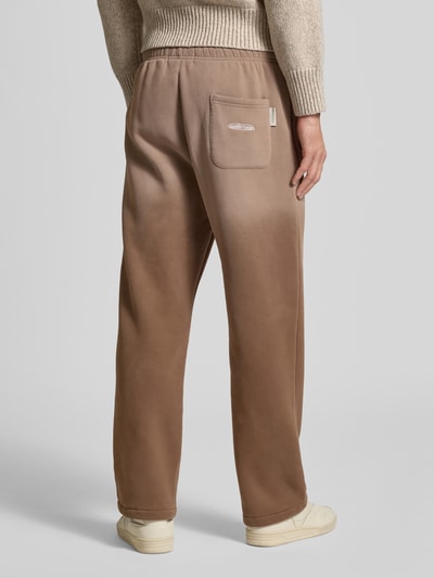 ANOTHER COTTON LAB Straight Leg Sweatpants mit Tunnelzug Modell 'Everyday' Beige 5