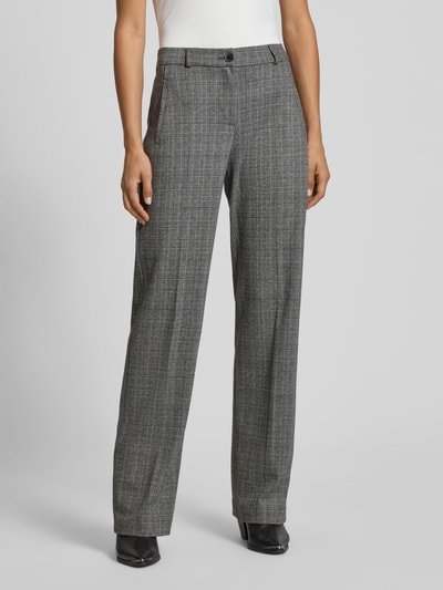 Raphaela By Brax Stoffen broek met achterzakken Antraciet - 4