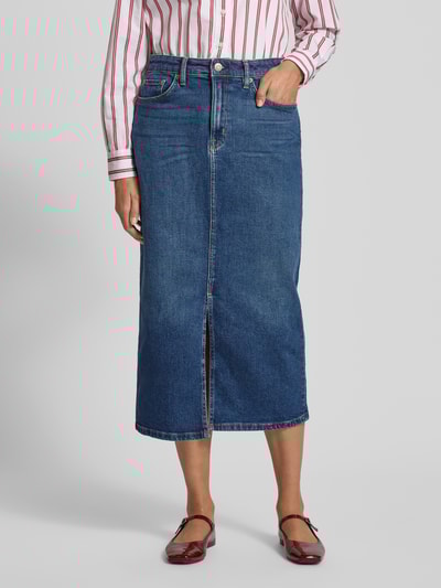 Lauren Ralph Lauren Jeansrock im 5-Pocket-Design Modell 'MAHLAN' Jeansblau 4