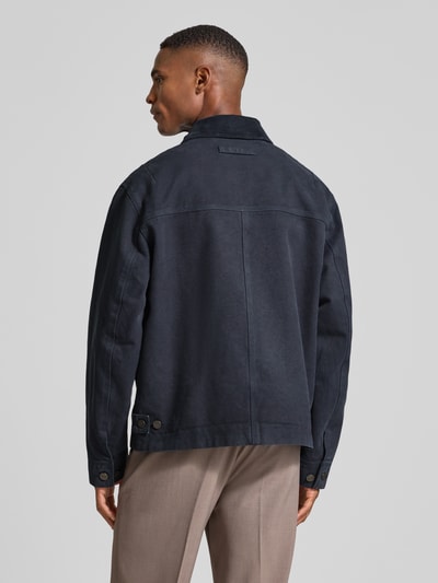 Wood Wood Jack met tweewegritssluiting Marineblauw - 5