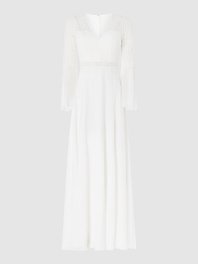 Luxuar Brautkleid mit Trompetenärmeln  Offwhite 2