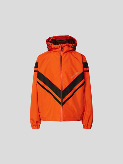 Khrisjoy Jacke mit Kontraststreifen Orange 2