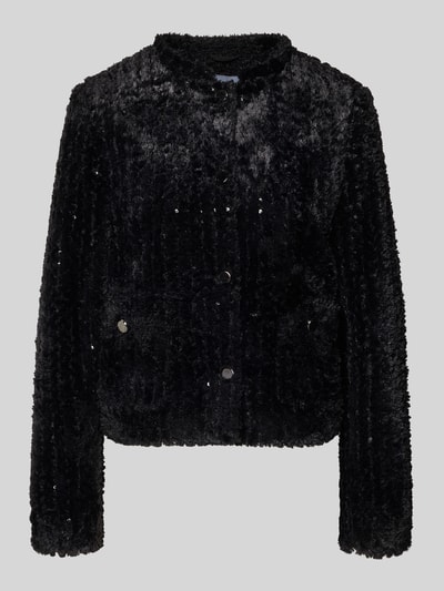 MORE & MORE Slim Fit Blazer mit aufgesetzten Taschen Black 2