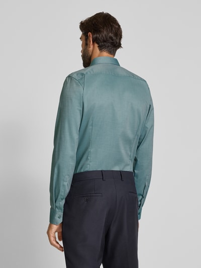 OLYMP No. Six Super slim fit zakelijk overhemd met kentkraag Groen - 5