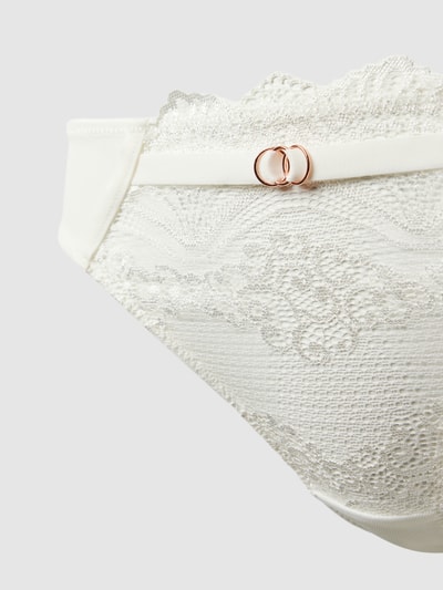 LASCANA String mit Spitzenbesatz Modell 'Elenora' Offwhite 2