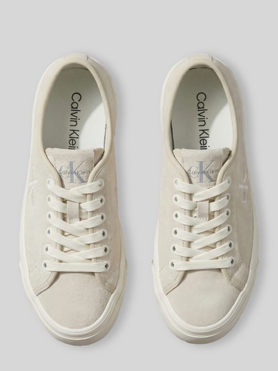 CK Calvin Klein Sneakers met logodetails Taupe - 3