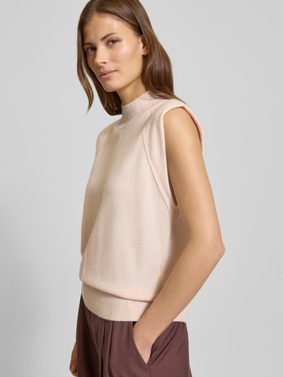 BOSS Relaxed fit spencer van puur kasjmier, model 'FUTRANI' Lichtroze gemêleerd - 3