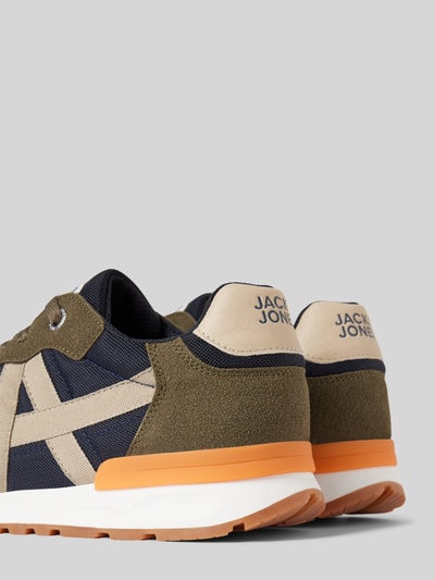 Jack & Jones Sneaker mit Schnürverschluss Modell 'STANZA' Oliv 2