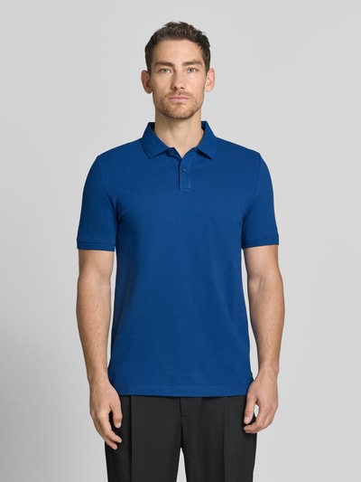 s.Oliver RED LABEL Koszulka polo o kroju regular fit z czystej bawełny Granatowy 4