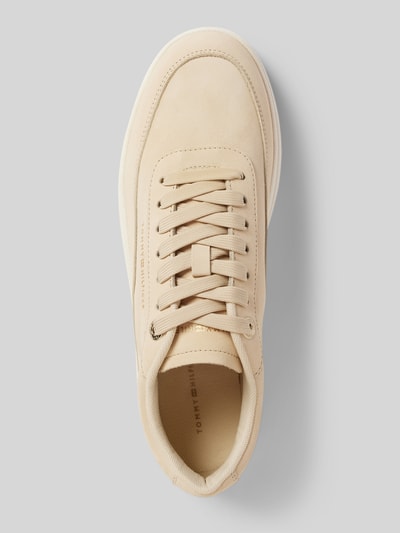 Tommy Hilfiger Sneaker aus echtem Leder Modell 'MODERN COURT' Sand 3