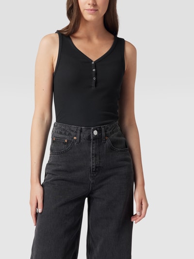 Levi's® Top mit V-Ausschnitt Black 4