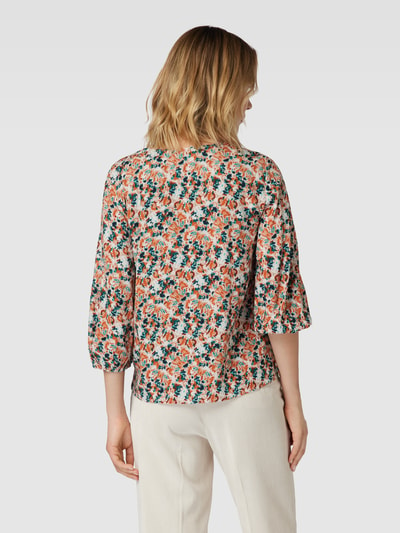 Tom Tailor Blouse met all-over motief Lichtgrijs - 5