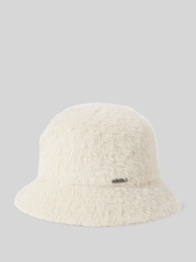 Barts Czapka typu bucket hat z obszyciem ze sztucznego futra model ‘Lavatera’ Złamany biały 1